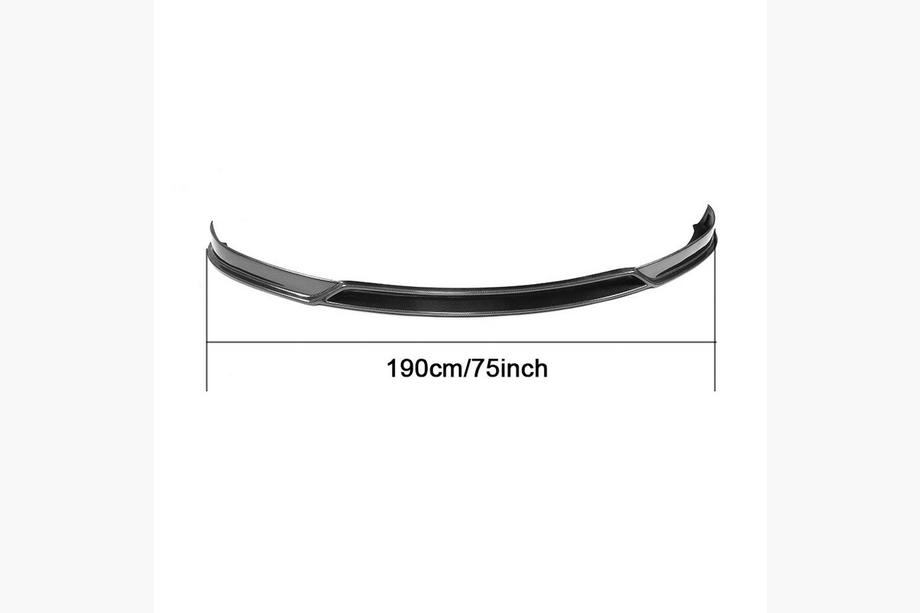Tesla Model S 2012– Frontlippe Lip V2 für Frontstoßstange (2012-2016, Carbon) Foto 6