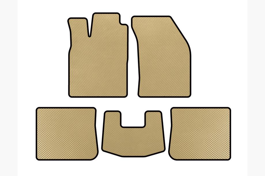 Chery Elara/Alia/Fora/A5 2006- EVA Fußmatten (SD, Beige) Image