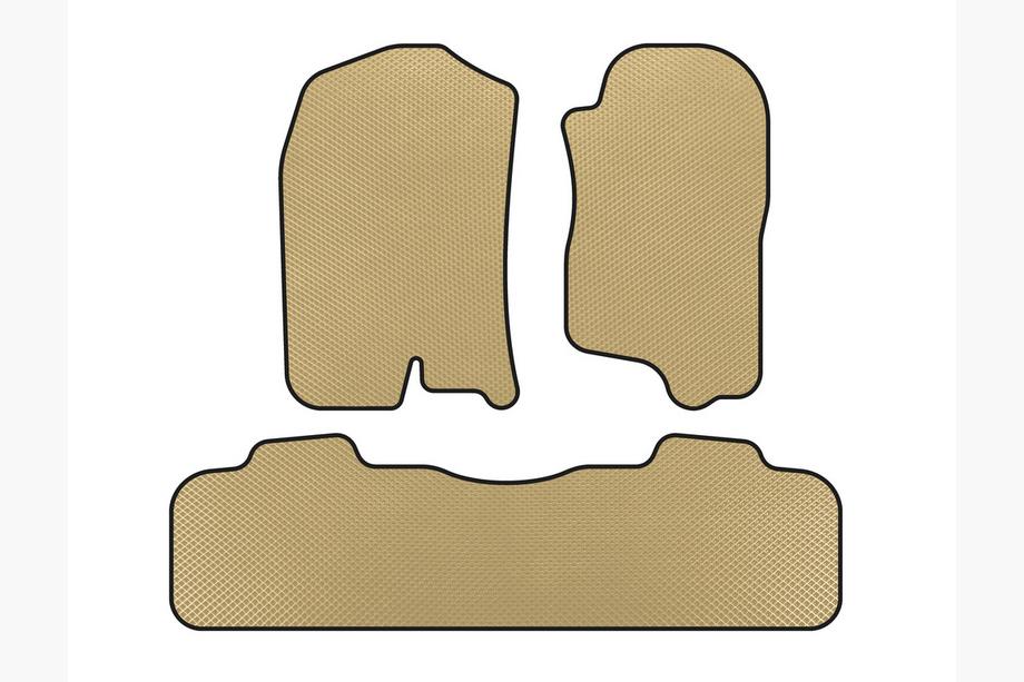 Chevrolet Tahoe 2007-2014 EVA Fußmatten (2 Reihen, 2007-2014, Beige) Image