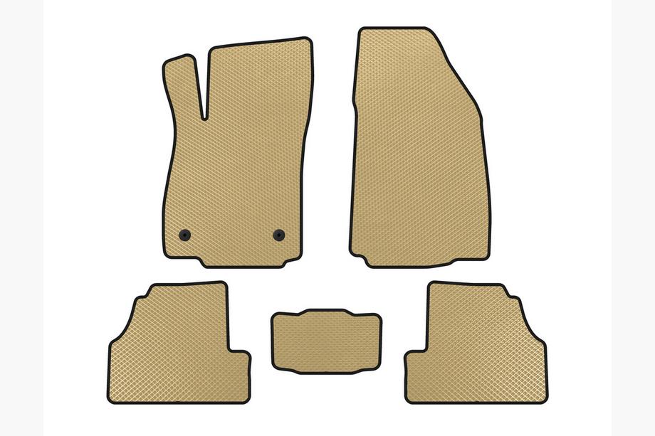 Chevrolet Trax 2012-2023 EVA Fußmatten (2012-2019, Beige) Image