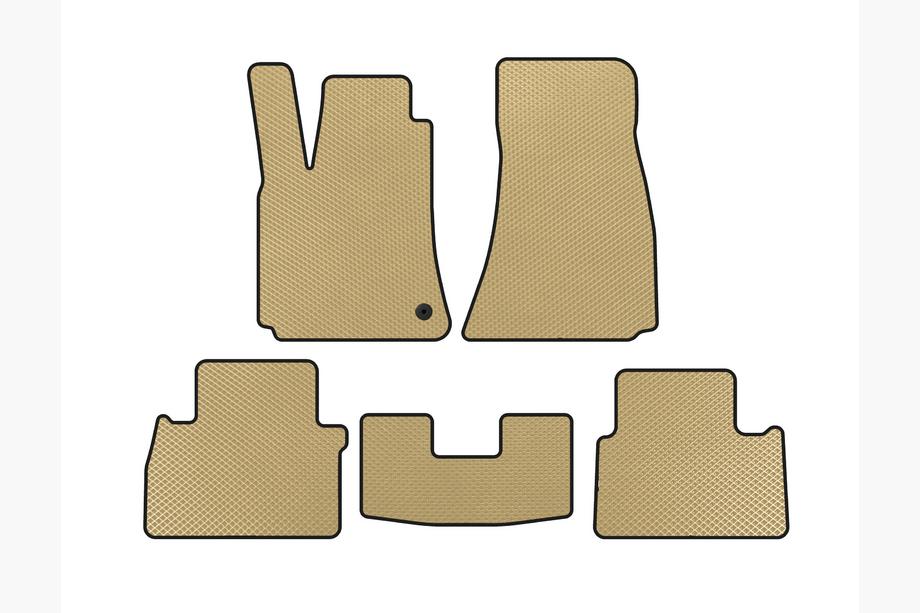 Chrysler C300 2004-2011 EVA Fußmatten (SD, Beige) Image