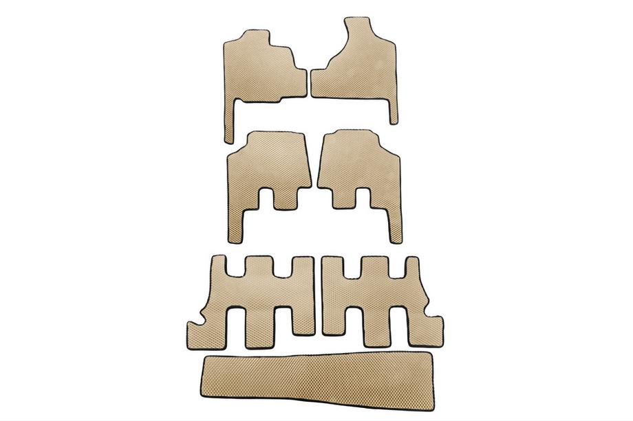 Chrysler Voyager 2001-2007 EVA Fußmatten (für Grand Voyager, Automatik, Beige) Image