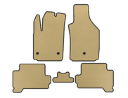 Fiat 500/500L 2013-2022 EVA Fußmatten (HB, Elektro, Beige) Foto 1