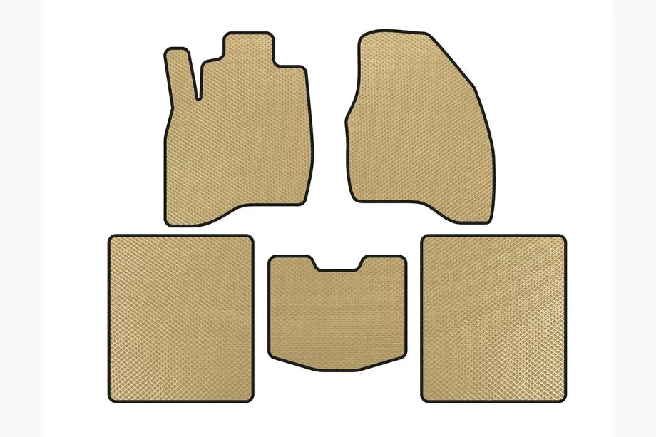 Ford Explorer 2011-2019 EVA Fußmatten (2015-2019, 5-Sitzer, Beige) Foto 1