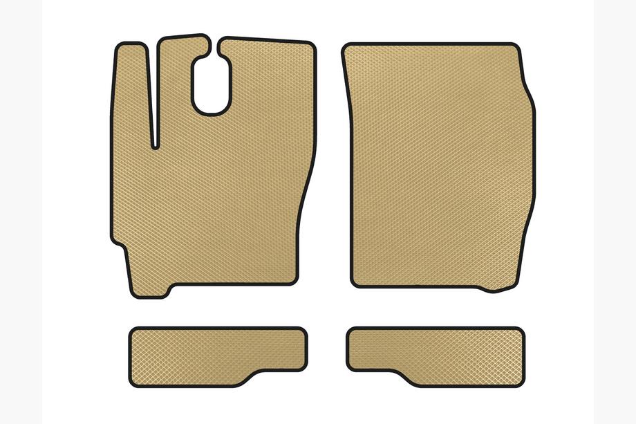 Iveco Eurocargo 2002-2008 EVA Fußmatten (Beige) Image