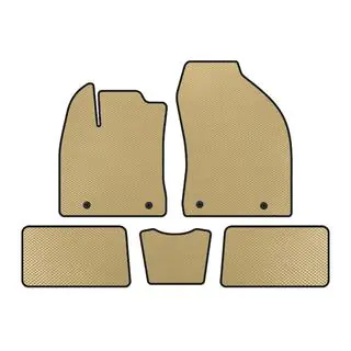 EVA Fußmatten (HB, Hybrid, Beige)