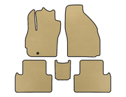 Mazda 5 2005-2009 EVA Fußmatten (2 Reihen, 7-Sitzer, Beige) Foto 1