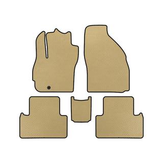 EVA Fußmatten (2 Reihen, 7-Sitzer, Beige)