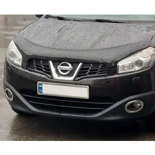 Nebelscheinwerfer Blenden nur aussen (2 Stk, Edelstahl) Nissan Qashqai 2010-2014 Foto 2