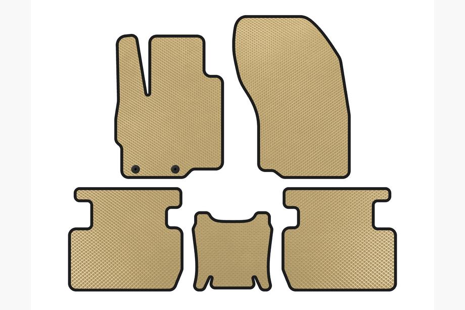 Mitsubishi Outlander 2021- EVA Fußmatten (Beige) Image
