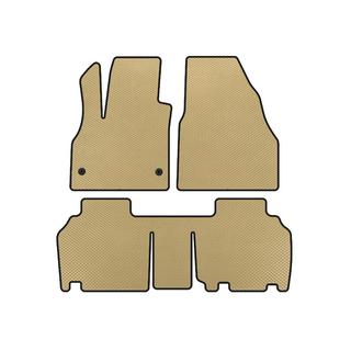 EVA Fußmatten (2 Reihen, 5-türig/7-Sitzer, Beige) Renault Kangoo 2008–2020