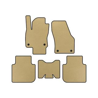 EVA Fußmatten (5-Sitzer/Automatik, Beige)