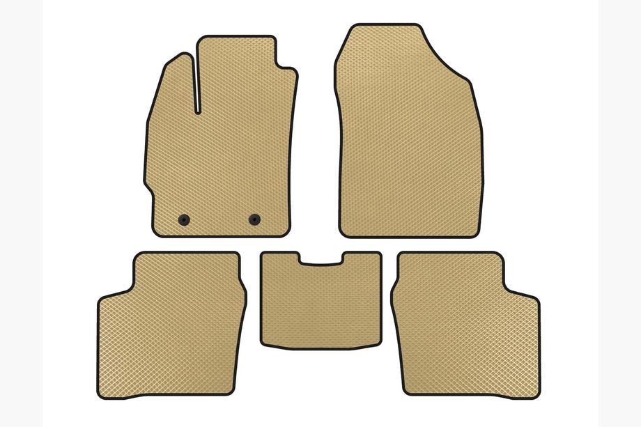 Toyota Prius 2003-2009 EVA Fußmatten (LB, Beige) Image