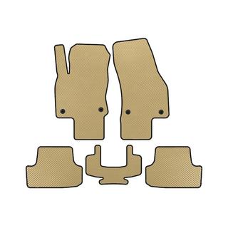 EVA Fußmatten (5-türig, Beige)