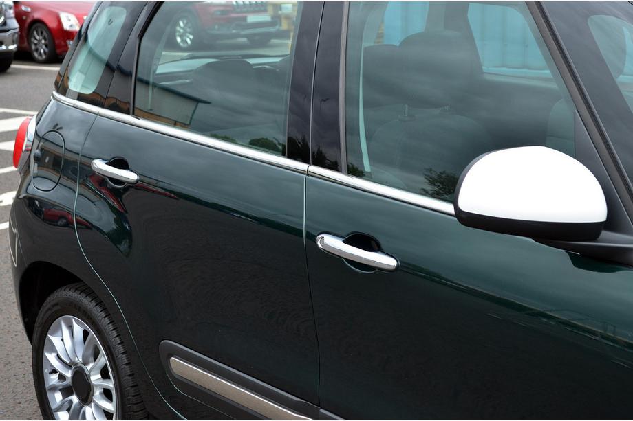 Fiat 500/500L 2013-2022 Fensterleisten Chrom (6 Stk, Edelstahl) Image