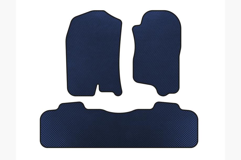 Chevrolet Tahoe 2007-2014 EVA Fußmatten (2 Reihen, 2007-2014, Blau) Image