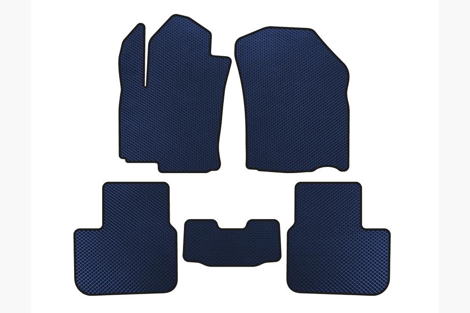 Fiat Sedici 2006-2014 EVA Fußmatten (HB, Blau) Image