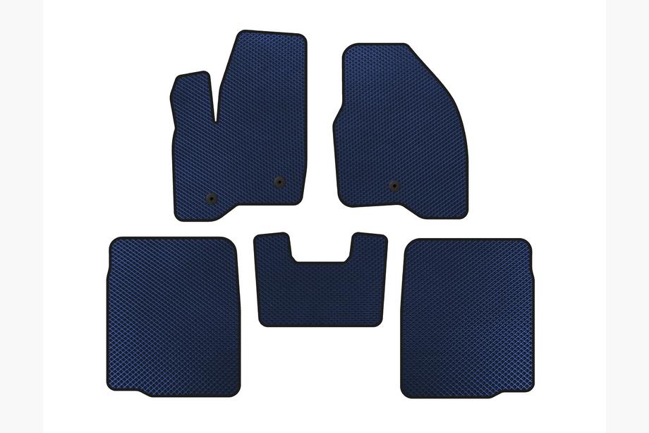 Ford Explorer 2011-2019 EVA Fußmatten (2 Reihen, 2011-2015, Blau) Image