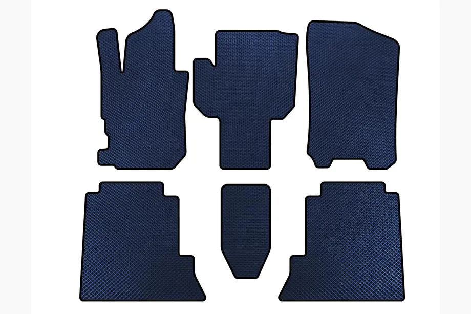 Honda FR-V 2004-2009 EVA Fußmatten (Blau) Image