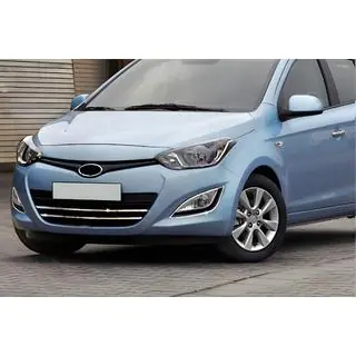 Zierleisten für Kühlergrill (2 Stk, Edelstahl) Hyundai I-20 2012-2014 Foto 1