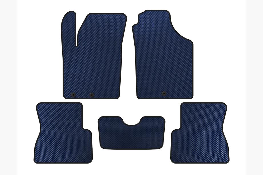 Kia Picanto 2011-2016 EVA Fußmatten (Blau) Image