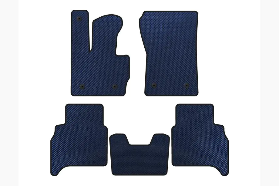 Mercedes G сlass W463 2018-2024 EVA Fußmatten (Automatikgetriebe, Blau) Image
