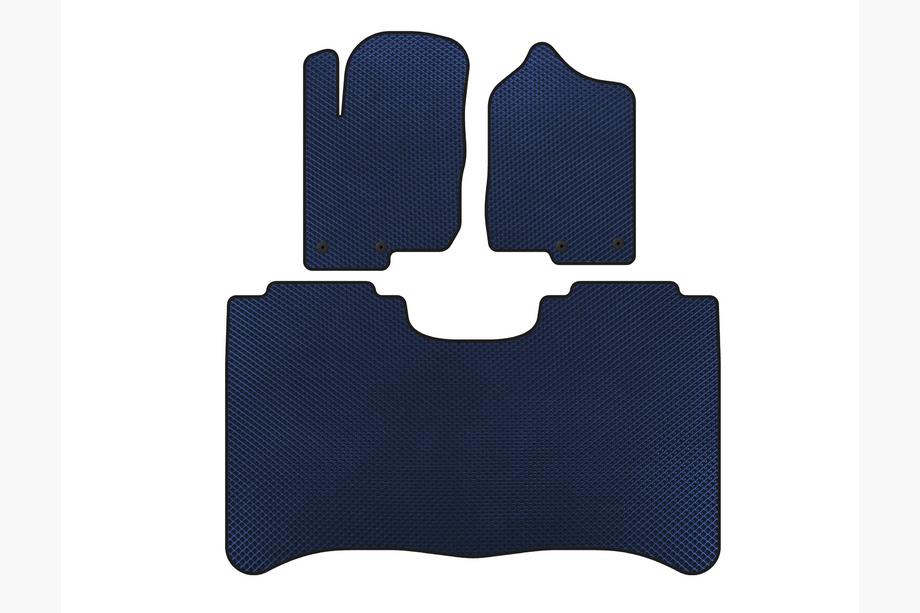 Nissan Titan 2004-2011 EVA Fußmatten (Blau) Image