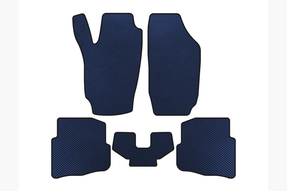 Seat Ibiza 2002-2009 EVA Fußmatten (Blau) Image