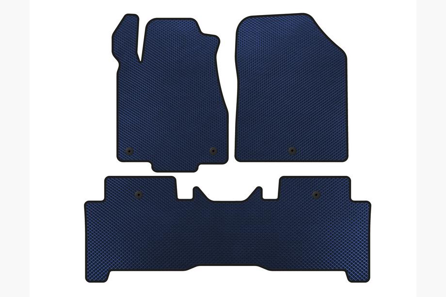 Acura MDX 2007-2013 EVA Fußmatten (2 Reihen, Blau) Image