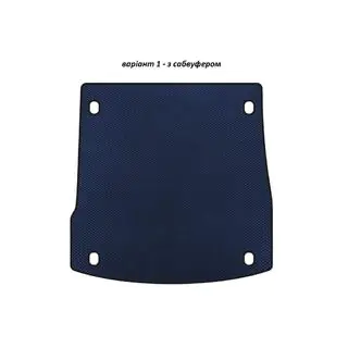 EVA Kofferraummatte V-1 (mit Subwoofer, Blau)