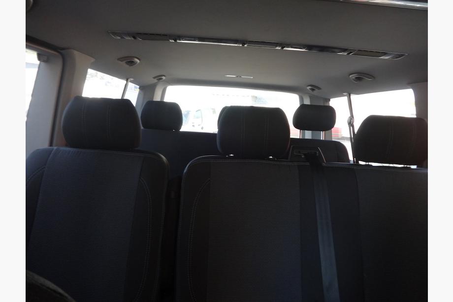Volkswagen T5 Transporter 2003-2010 Autositzbezüge (Kunstleder↗Stoff, Premium) Vordersitze (2↗1) Foto 7