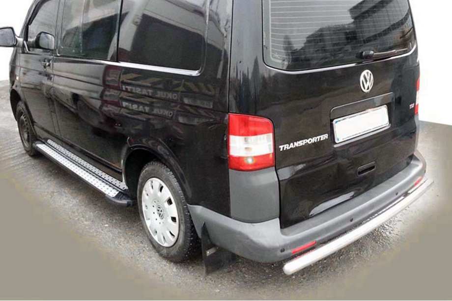 Volkswagen T5 Transporter 2003-2010 Heckbügel AK002 (Edelstahl) Foto 2