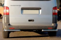Volkswagen T5 Caravelle 2004-2010 Hintere Eckschutzrohre AK003 (2 Stk., Edelstahl) Foto 5