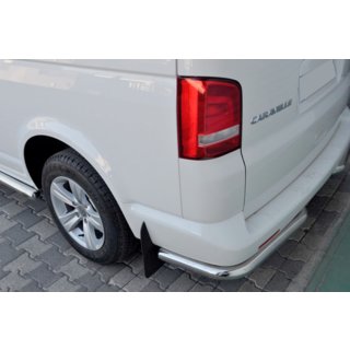 Hintere Eckschutzrohre AK003 (2 Stk., Edelstahl) Volkswagen T5 Caravelle 2004-2010 Foto 1