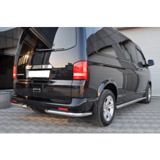 Hintere Eckschutzrohre AK003 (2 Stk., Edelstahl) Volkswagen T5 Caravelle 2004-2010 Foto 4