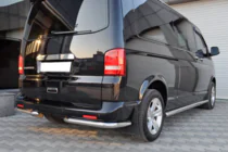 Volkswagen T5 2010-2015 Hintere Eckschutzrohre AK003 (2 Stk., Edelstahl) Foto 8
