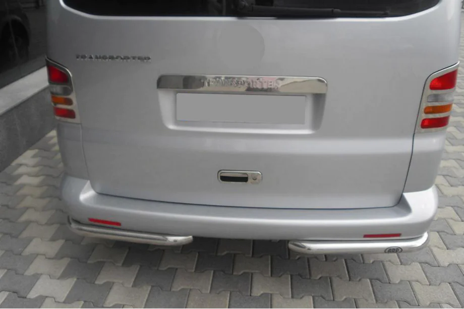 Volkswagen T5 2010-2015 Hintere Eckschutzrohre AK003 (2 Stk., Edelstahl) Image