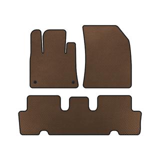 EVA Fußmatten V1 (2 Reihen, Braun) Citroen C-4 Picasso 2013–2022