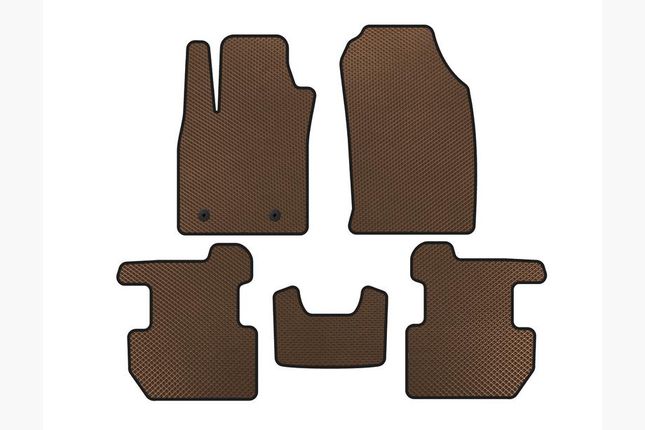 Ford Ecosport 2013-2022 EVA Fußmatten (2018-2022, Braun) Image