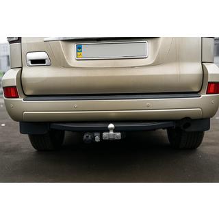 Chrom Heckklappengriff Abdeckung (Edelstahl) Toyota Land Cruiser Prado 120 2002-2009 Foto 3