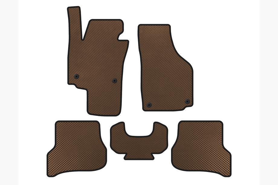 Seat Altea 2004-2015 EVA Fußmatten (Braun) Image