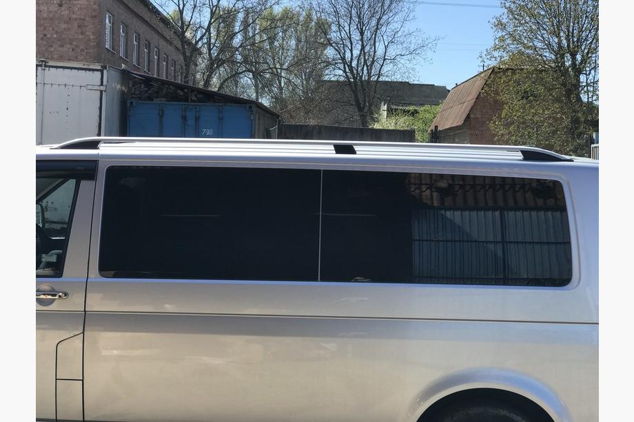 Volkswagen T5 Transporter 2003-2010 Dachreling CROWN (grau matt) Kurzer Radstand Foto 7