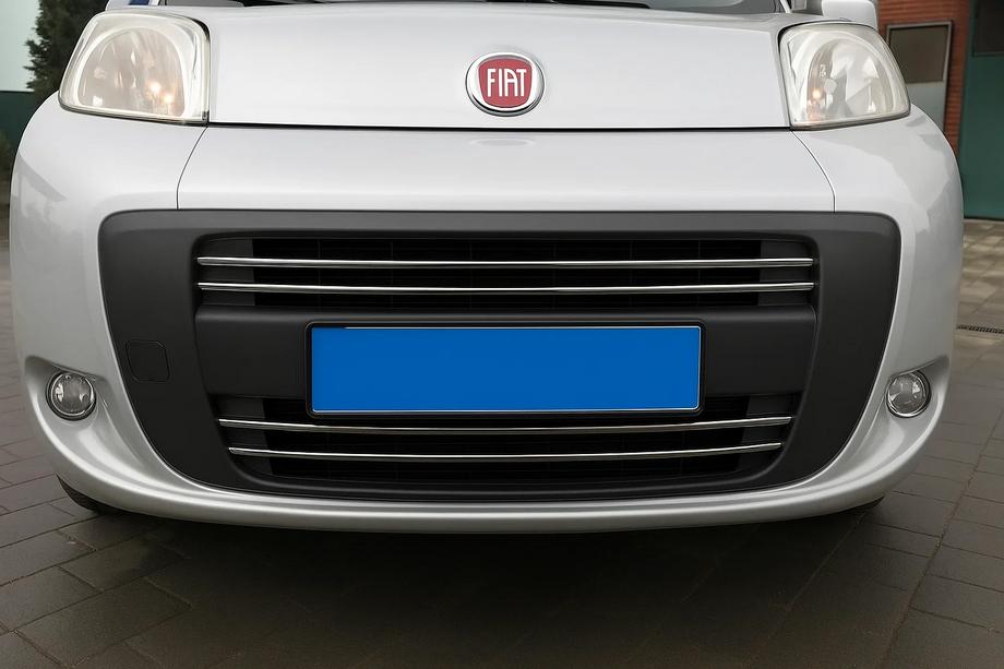 Peugeot Bipper 2008-2017 Grillabdeckung (4-teilig, Edelstahl) Foto 3