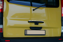 Opel Vivaro 2001–2015 Chromleiste für Heckklappengriff (Edelstahl) Foto 1