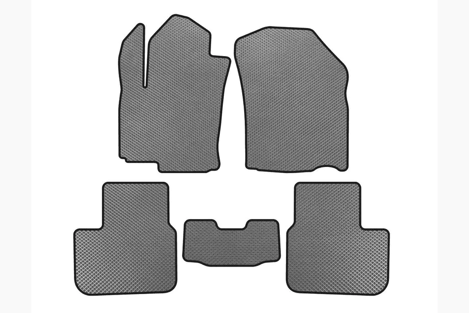 Fiat Sedici 2006-2014 EVA Fußmatten (HB, Grau) Image