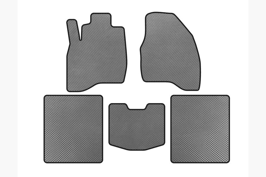 Ford Explorer 2011-2019 EVA Fußmatten (2015-2019, 5-Sitzer, Grau) Foto 1