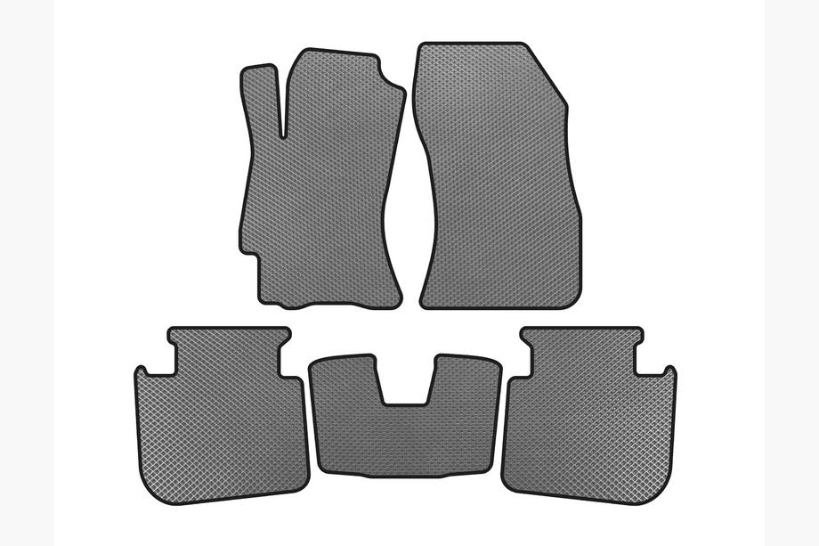 Subaru Legacy 2009-2014 EVA Fußmatten (2009-2013, SD, Grau) Image