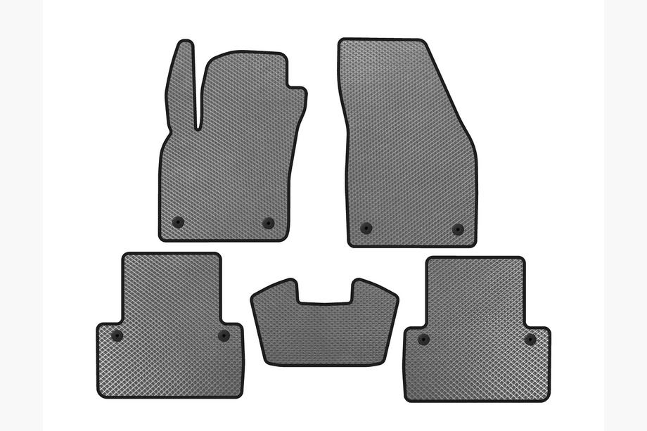 Volvo V50 2004-2012 EVA Fußmatten (2007-2012, SW, Grau) Image