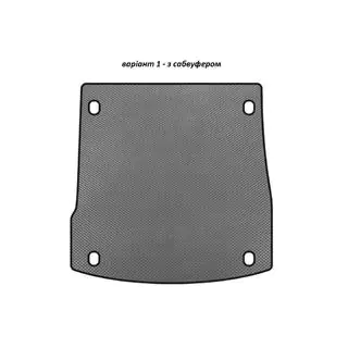 EVA Kofferraummatte V-1 mit Subwoofer Grau