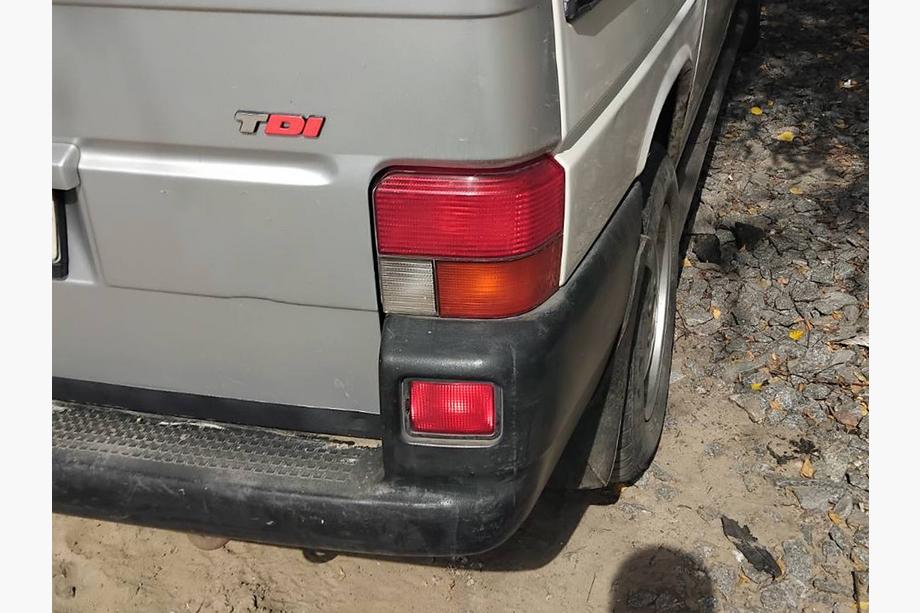 Volkswagen T4 Transporter 1990-2003 Heckschriftzug Tdi Originalgetreu, I - Blau Foto 5